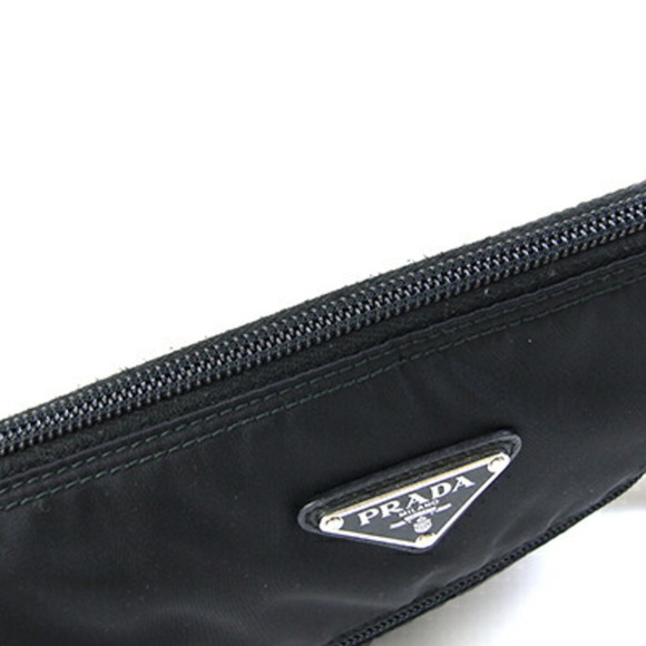 PRADA Black Leather Shoulder Bag - Picture 8 of 9